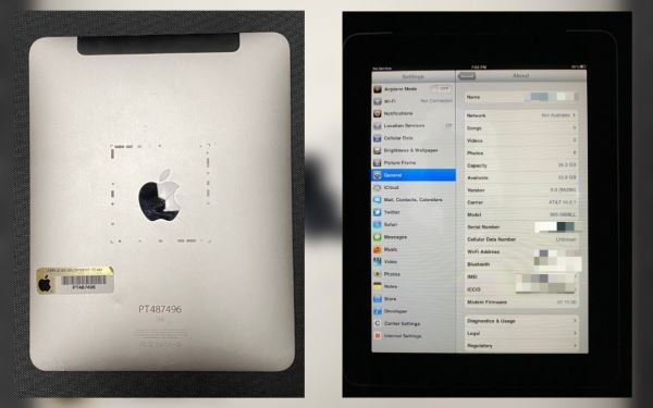 Посмотрите на прототип первого iPad с секретными настройками