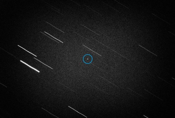 Получен снимок потенциально опасного астероида размером до полукилометра